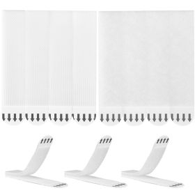 Picture Hanging Strips, 34 Pairs, Large Picture Hangers with Removable Adhesive, Hook & Loop Strips