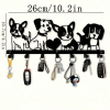 CIFbuy Vintage Cartoon Puppy Wall Decoration iron Waterproof Removable Pet Theme Home Accent(TikTok, temu pick-up service)