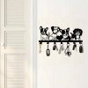 CIFbuy Vintage Cartoon Puppy Wall Decoration iron Waterproof Removable Pet Theme Home Accent(TikTok, temu pick-up service)