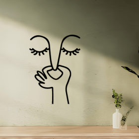 CIFbuy Minimalist Toilet Sign Waterproof Sticker Fun Bathroom Wall Art TikTok, temu pick-up service