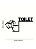 CIFbuy Retro iron Bathroom Wall Art Funny Quote Sign Home Decor Gift(TikTok, temu pick-up service)