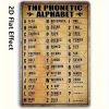 CIFbuy Vintage Alphabet Wooden Wall Decor Aviation Theme Airplane Poster For Home Bedroom Room (TikTok, temu pick-up service)