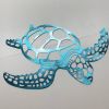 CIFbuy Elegant Metal Sea Turtle Ornament - Unique and Stylish Coastal Decor. As a Beach Theme Wall Art for Kitchen, Bathroom, and Living Room