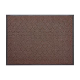 Front Door Mat, 47 x 35 in Commercial Floor Mat for Indoor and Outdoor, Modern Stylish Carpet with TPE Backing