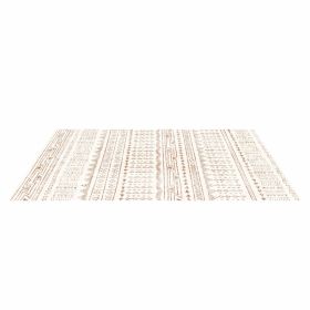 Area Rug, 5 x 8 ft Large Washable Rug, Non-Slip and Tear-Resistant Soft Carpet, Pet & Child Friendly Modern Area Rugs, Indoor Mat for Bedroom, Of
