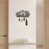 CIFbuy Metal Baked Paint Floral Design Wall Hooks Decorative Flower Key Holder (TikTok, temu pickup)