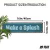 CIFbuy Aluminum Sign Decorative Wall Hanging For New Year Valentine Gift Home Ornament (TikTok, temu pick-up service)