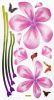 Garish Pink - Wall Decals Stickers Appliques Home Decor