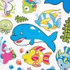 Jumping Dolphins - Wall Decals Stickers Appliques Home Decor