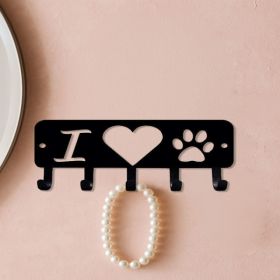 CIFbuy Modern Black Wall Hooks for Coats and Hats Space Saving Entryway Organizer(TikTok, temu pick-up service) (Option: Defaulttitle)