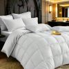 White 2-Piece & 3-Piece Bedding Comforter Set – Twin/Queen/King – Soft Microfiber