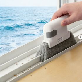 Window groove cleaning brush, door and window slot cleaning tool, recess brush, windowsill gap brush (Quantity: 4PCS)