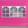 Outdoor 10x 10Ft Pop Up Gazebo Canopy Tent Removable Sidewall with Zipper,2pcs Sidewall with Windows,with 4pcs Weight sand bag