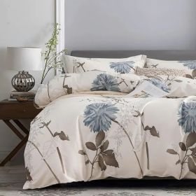 2pieces Comforter set Twin (Comforter *1+Pillowcase*1) Extremely diverse styles (style: Elegant Floral)