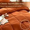Burnt orange 2-Piece & 3-Piece Bedding Comforter Set – Twin/Queen/King – Soft Microfiber