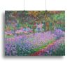 Artists Garden by Monet Canvas Print or Poster
