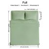 4-piece ultra-soft 85g bed sheet and pillowcase set. Soft and durable, solid color, machine washable