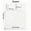 4pcs ultra-soft 85g sheet and pillowcase set, soft solid color, machine washable, suitable for all seasons, Christmas comfortable bedding set
